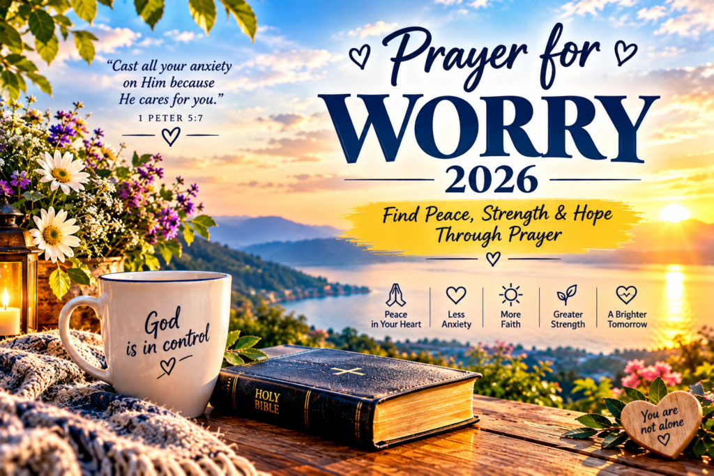 prayer for worry 2026