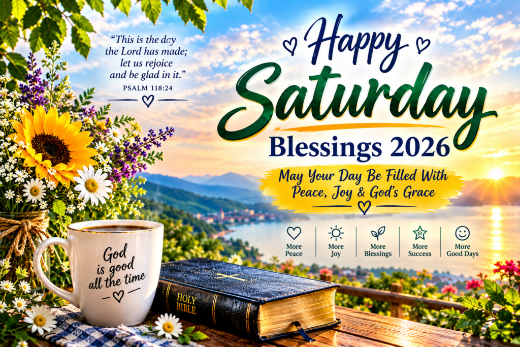 Saturday blessings 2026