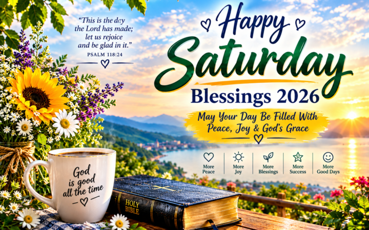 Saturday blessings 2026