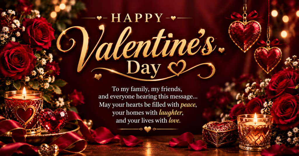 Valentine day blessings 2026
