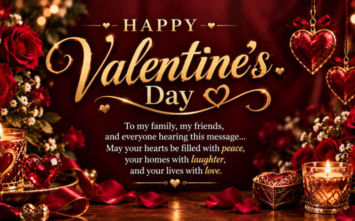 Valentine day blessings 2026