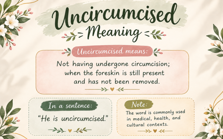 Uncircumcised Meaning