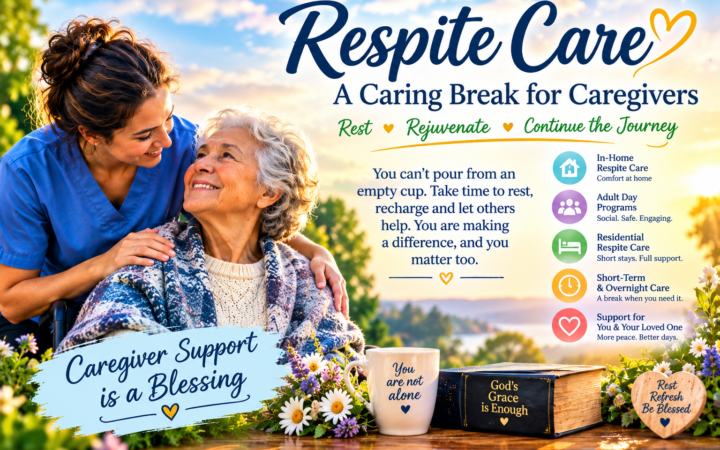 Respite Care for caregivers with compassionate support and peaceful rest