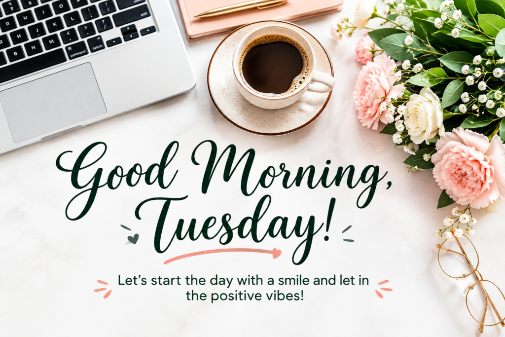 Tuesday Morning Messages 2026 with positive blessings and wishes