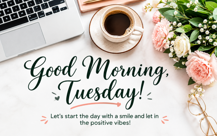 Tuesday Morning Messages 2026 with positive blessings and wishes
