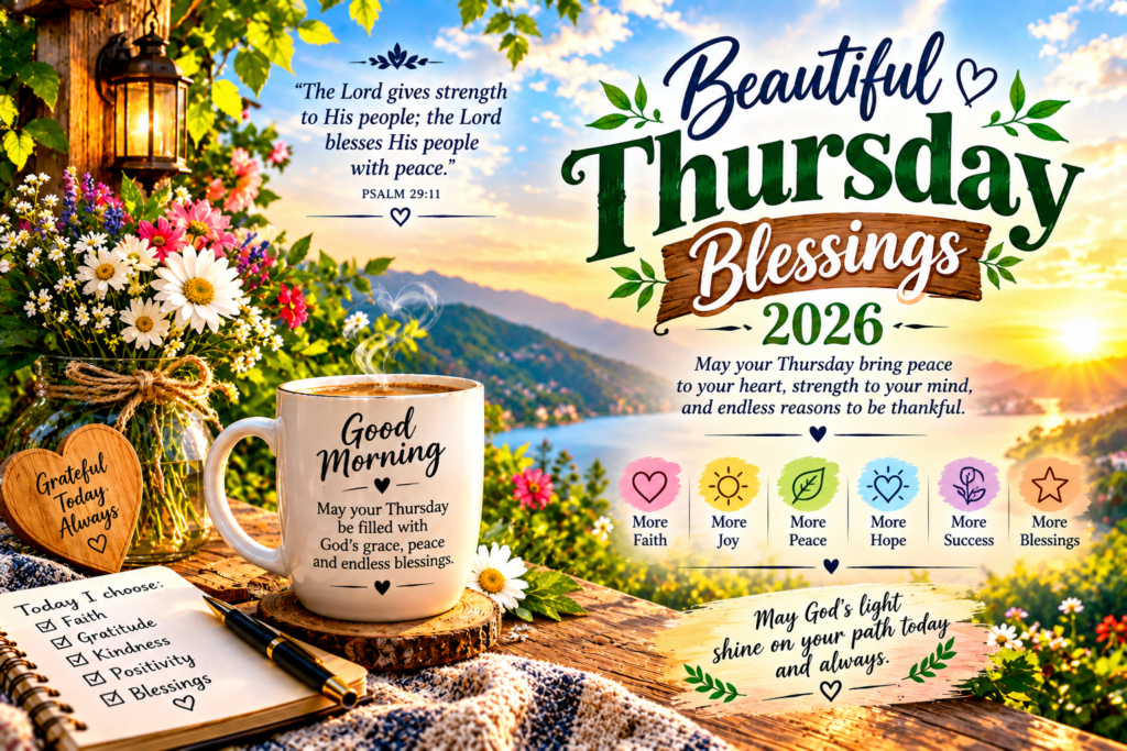beautiful thursday blessings 2026