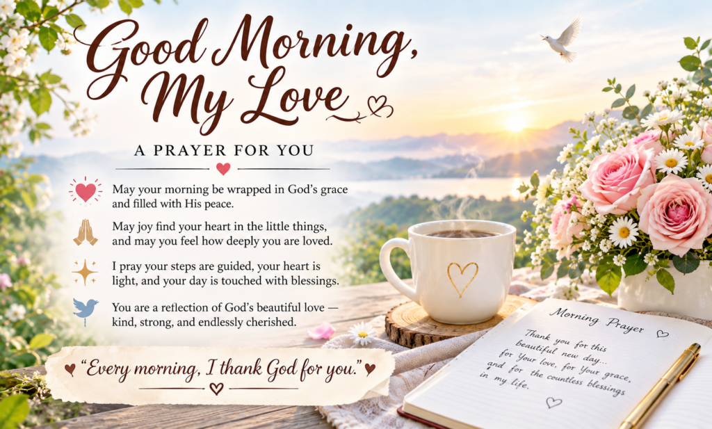Good Morning Blessings to Send Someone You Love