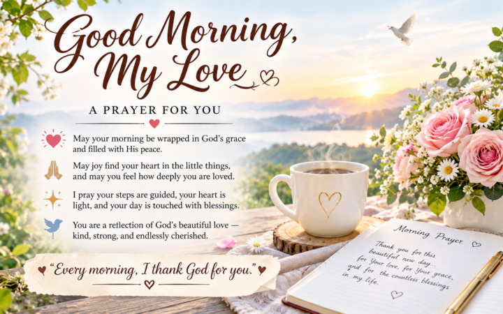 Good Morning Blessings to Send Someone You Love
