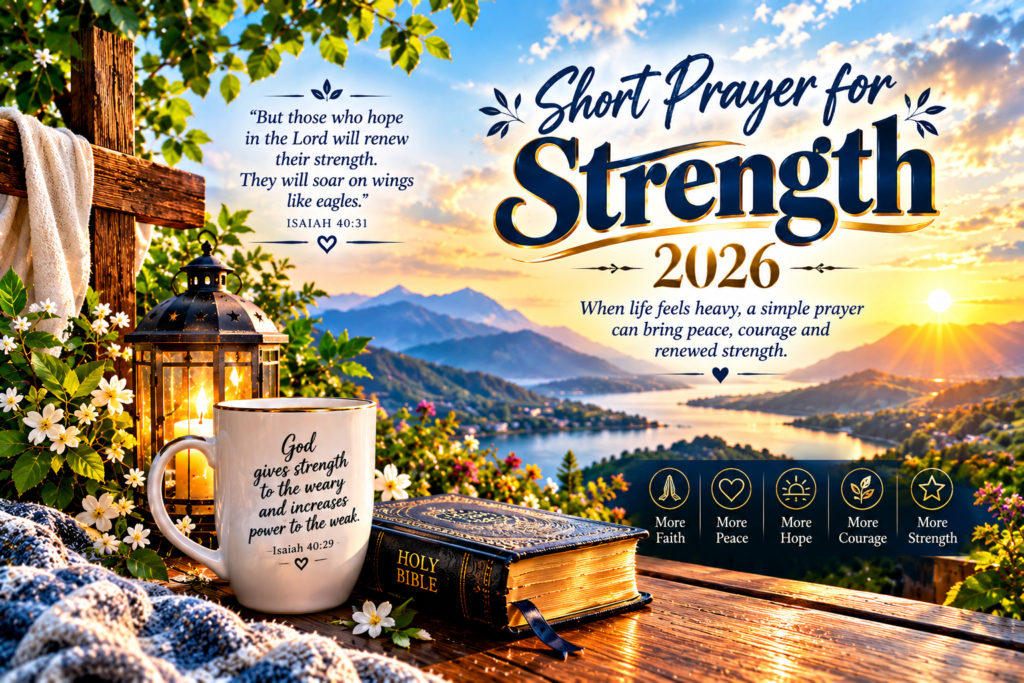 short prayer for strength 2026