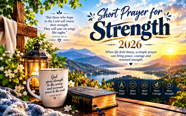 short prayer for strength 2026